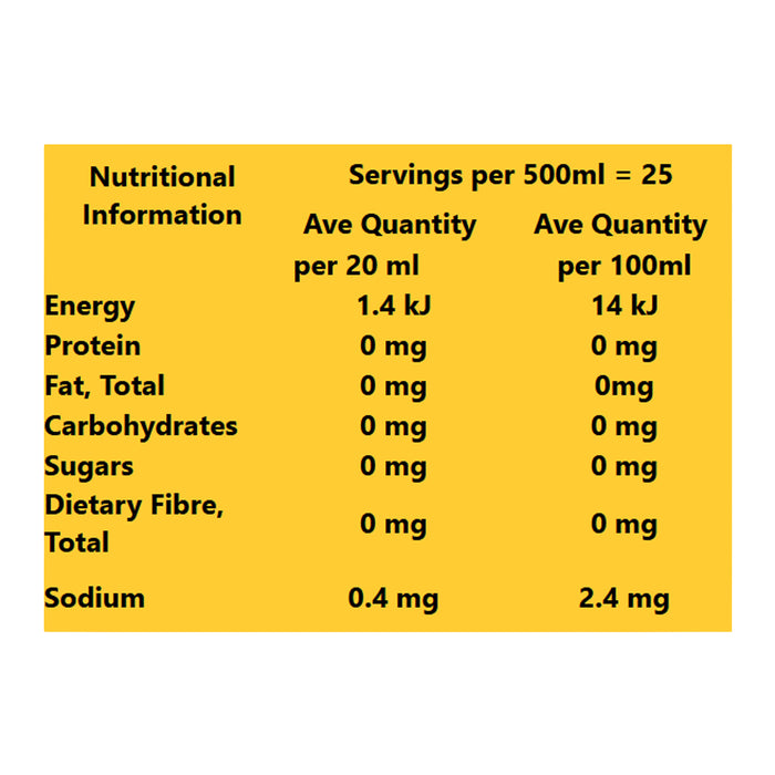 Reach For Life Complex Minerals XXL Humic & Fulvic Acid 250ml Nutritional Panel Wicked NRG.jpg