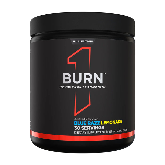 RULE 1 Burn Blue Razz 30 serves 210g Wicked NRG