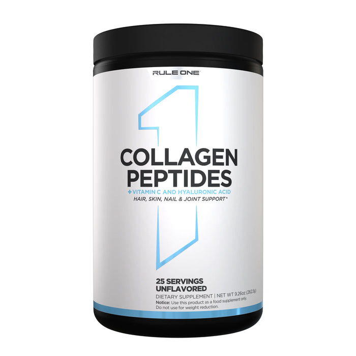 RULE 1 Collagen Peptides Unflavoured 25 Servings 267g Wicked NRG