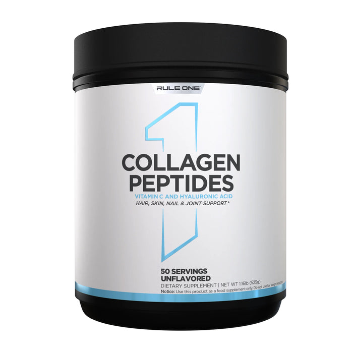 RULE 1 Collagen Peptides Unflavoured 50 Servings 525g Wicked NRG