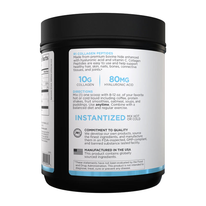 RULE 1 Collagen Peptides Unflavoured 50 Servings 525g bottle Wicked NRG