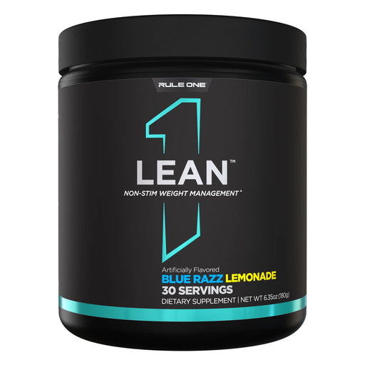 RULE 1 Lean Blue Razz Lemonade 30 Serves 180g Wicked NRG