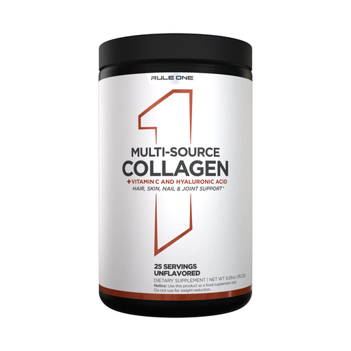 RULE 1 Multi-Source Collagen Unflavoured 25 Servings 262g Ingredients Wicked NRG