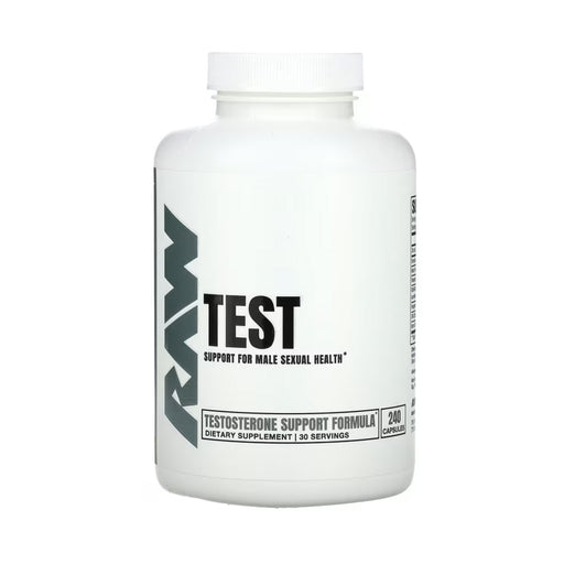 Raw Nutrition, Essentials, Natural Testosterone Support, 240 Capsules,  Wicked NRG