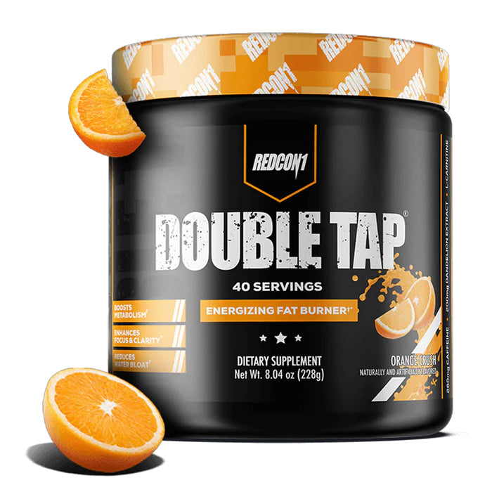 Redcon 1 DOUBLE TAP POWDER Orange Crush 40 Serves 232g  Wicked NRG,