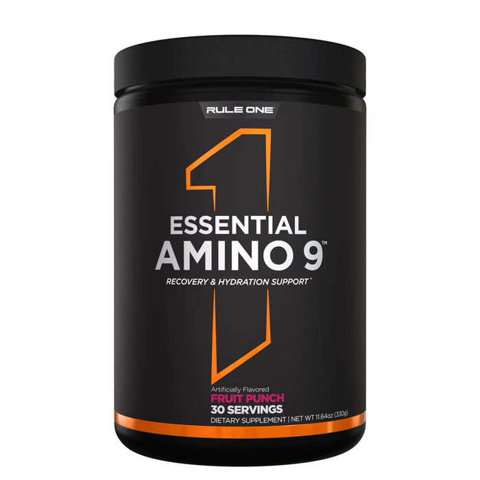 Rule 1 Essential Amino 9 Fruit Punch 30 Serves 330g Wicked NRG