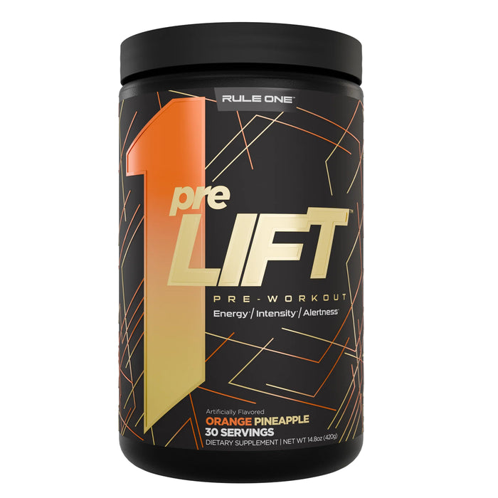 Rule 1 PreLift Orange Pineapple 30 serves 450g Wicked NRG