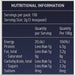 SAYBO ParaTox 300g Nutritional Panel Wicked NRG