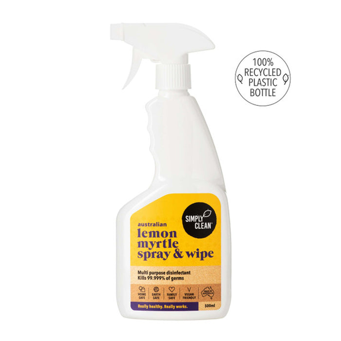 Simply Clean Spray & Wipe is stocked at Wicked NRG Australia's leading online health food store.