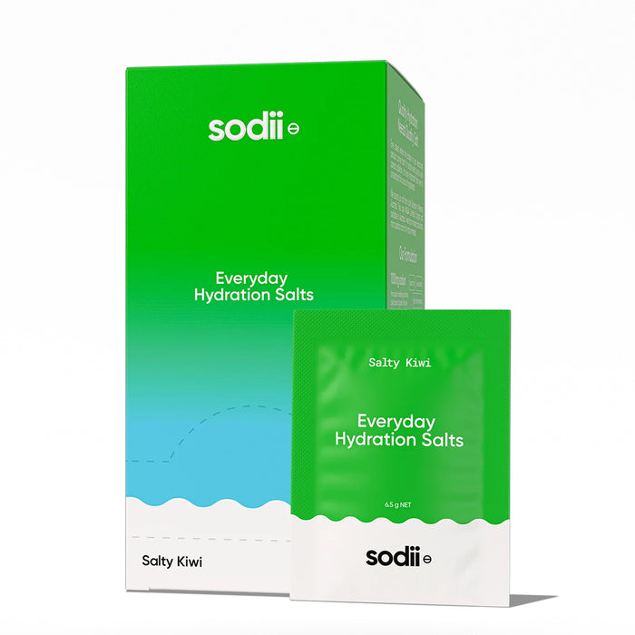SODII Everyday Hydration Salts Salty Kiwi, 30 Sachets, Wicked NRG
