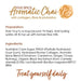 SUPERFLORA Gut-friendly 5-Spice Aromatic Chai 256G Ingredients Wicked NRG