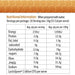 SUPERFLORA Gut-friendly 5-Spice Aromatic Chai 256G Nutritional Panel Wicked NRG