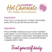 SUPERFLORA RASPBERRY HOT CHOCOLATE 256G Benefits Wicked NRG
