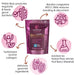 SUPERFLORA RASPBERRY HOT CHOCOLATE 256G Benefits a Wicked NRG
