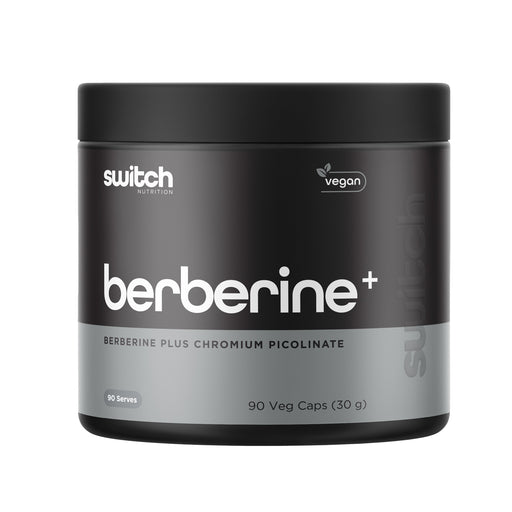 SWITCH Nutrition Berberine+  90 Caps  Wicked NRG