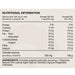 SWITCH Nutrition L-Theanine 60 Capsules 12g Nutritional Panel Wicked NRG