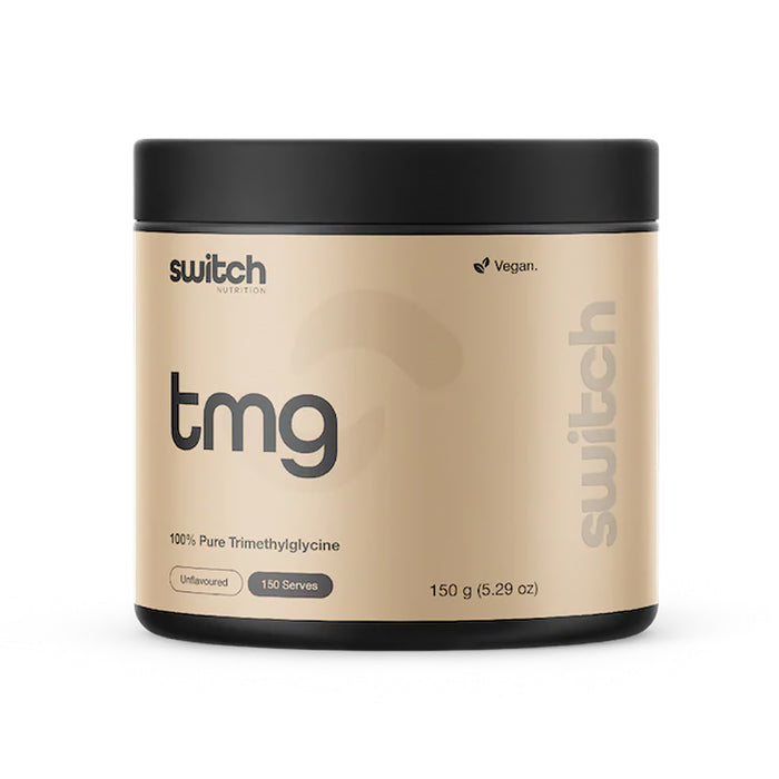 SWITCH Nutrition TMG 100% Pure Trimethylgycine 150g 150 Serves Wicked NRG