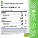 SaltStick Energy Gummies – Green Apple 2 Serves Nutritional Panel Wicked NRG