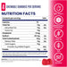 SaltStick Energy Gummies – Strawberry 2 Serves Nutritional Panel Wicked NRG