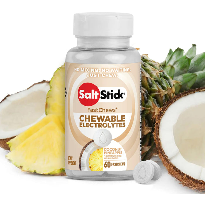 SaltStick FastChews Coconut Pineapple 60 FASTCHEWS Wicked NRG