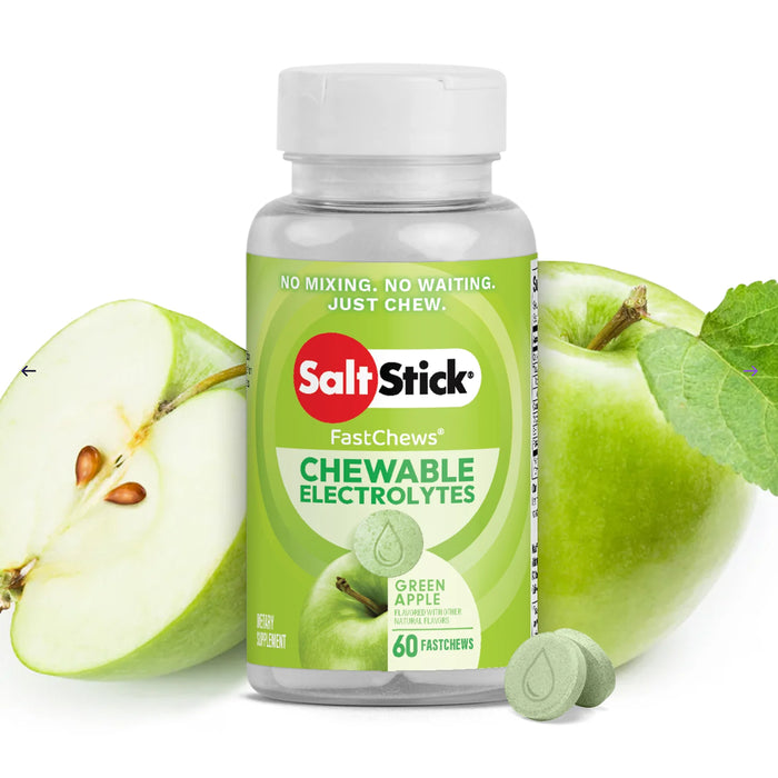 SaltStick FastChews Green Apples 60 FASTCHEWS Wicked NRG