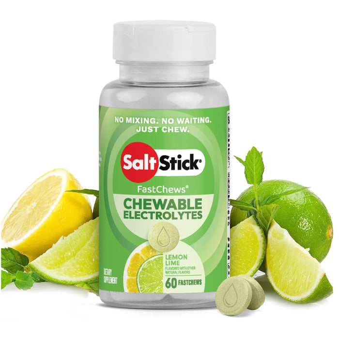 SaltStick FastChews Lemon Lime 60 FASTCHEWS Wicked NRG