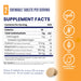 SaltStick FastChews Orange 60 FASTCHEWS Nutritional Panel Wicked NRG