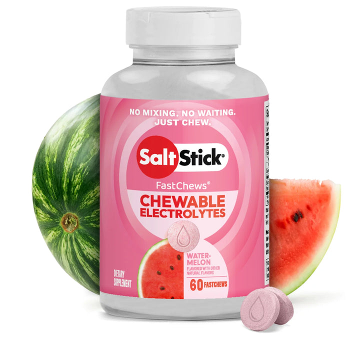 SaltStick FastChews Watermelon 60 FASTCHEWS Wicked NRG