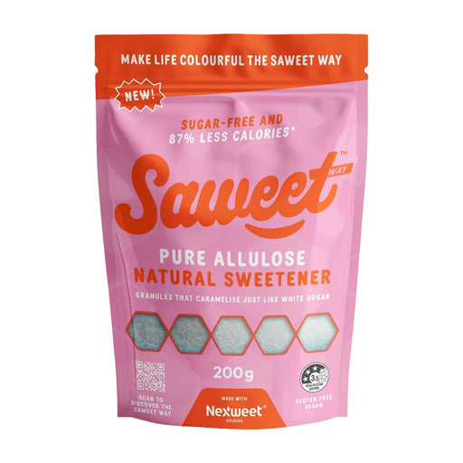 Saweet Way Pure Allulose Natural Sweetener Granules 200g Wicked NRG