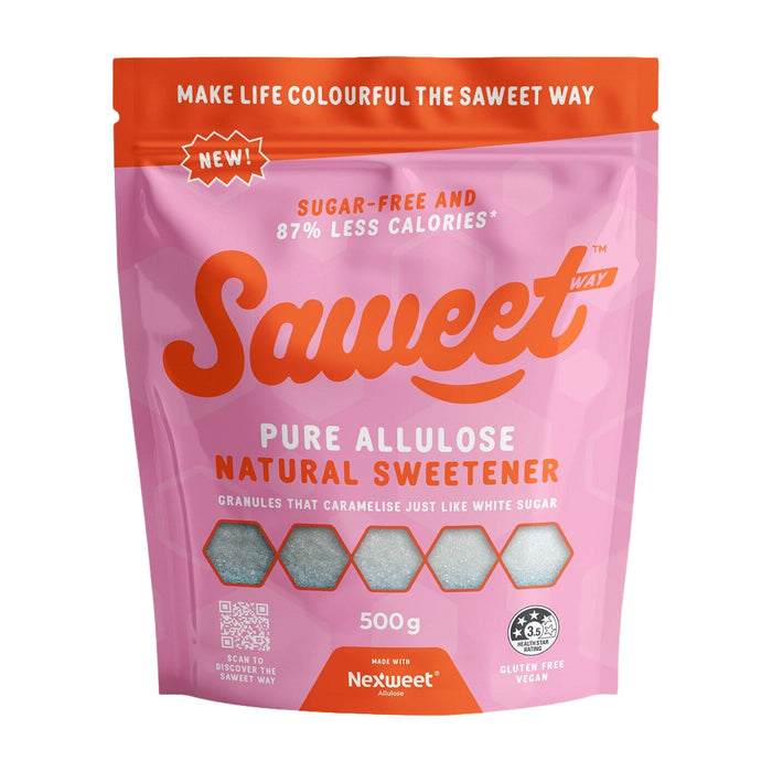 Saweet Way Pure Allulose Natural Sweetener Granules 500g Wicked NRG