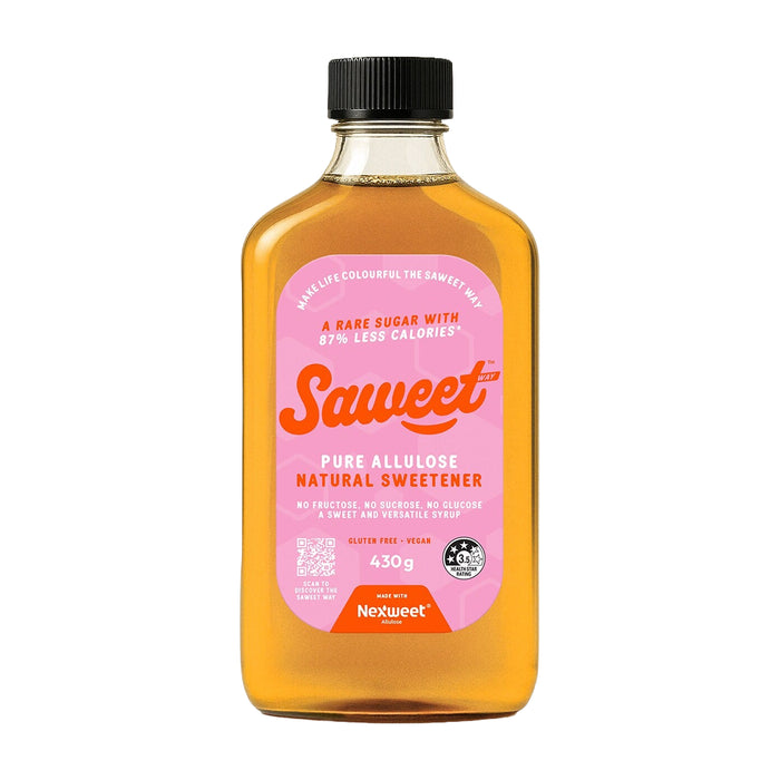 Saweet Way Pure Allulose Natural Sweetener Syrup 430g Wicked NRG