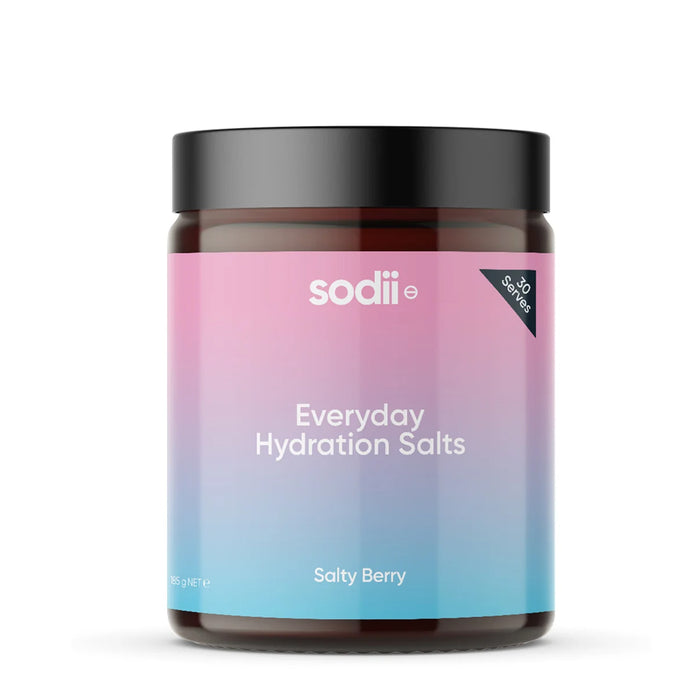 Sodii Everyday Hydration Salts Salty Berry 185g Wicked NRG