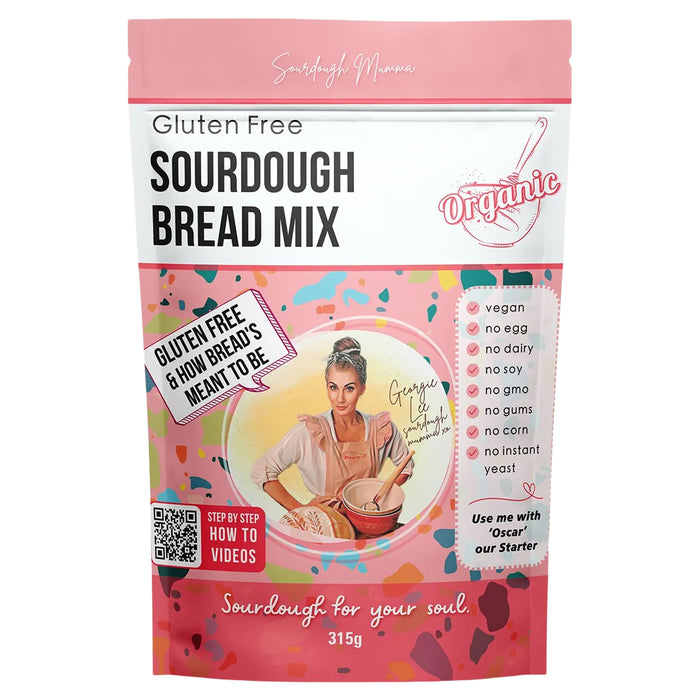 Sourdough Mummas Sourdough Bread Mix Gluten Free 315g Wicked NRG