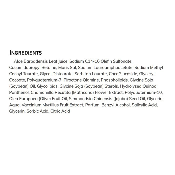 St. Louis Says All Hail Hydration Moisture Repair Shampoo 350ml Ingredients Wicked NRG