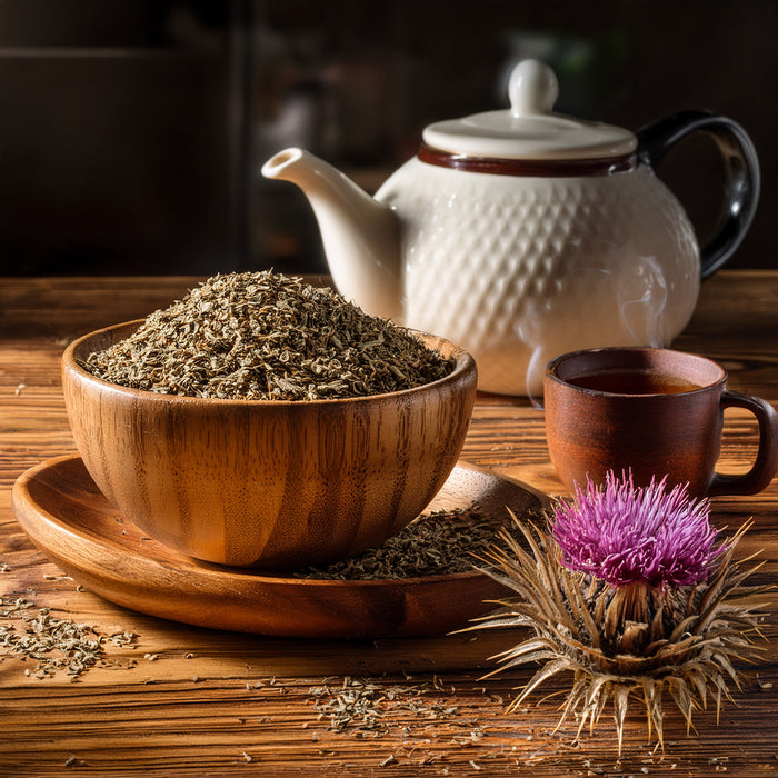 St Mary Thistle Crushed Organic Certified Organic Tea 50g Wicked NRG