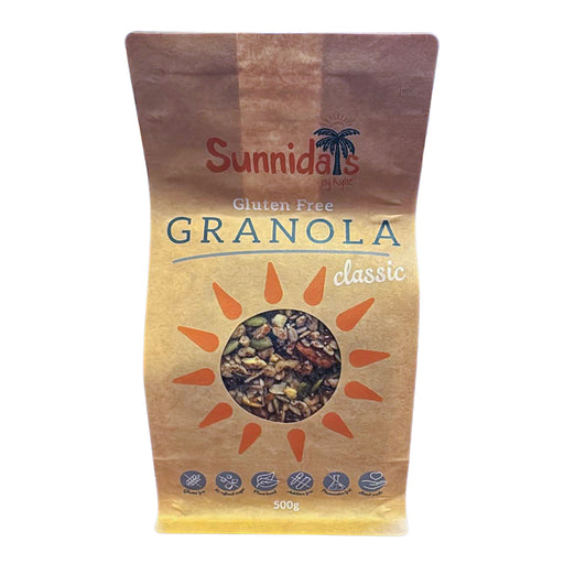 Sunnidais Gluten Free Granola, 500g, Wicked NRG