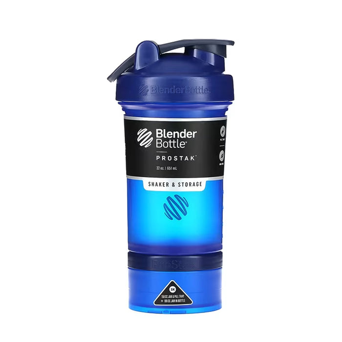 Pro Stack Blue Container Blender Bottle Prostack 651ml — Wicked NRG Supplements & Nutrition