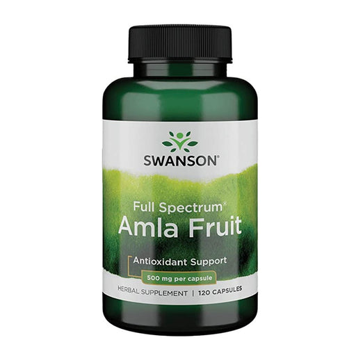 Swanson Vitamins Full Spectrum Amla Fruit 120 Capsules Wicked NRG