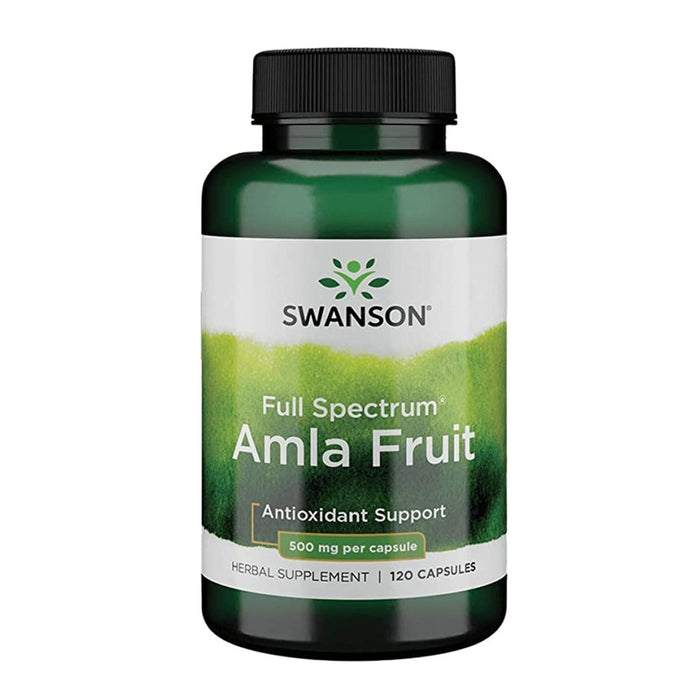 Swanson Vitamins Full Spectrum Amla Fruit 120 Capsules Wicked NRG