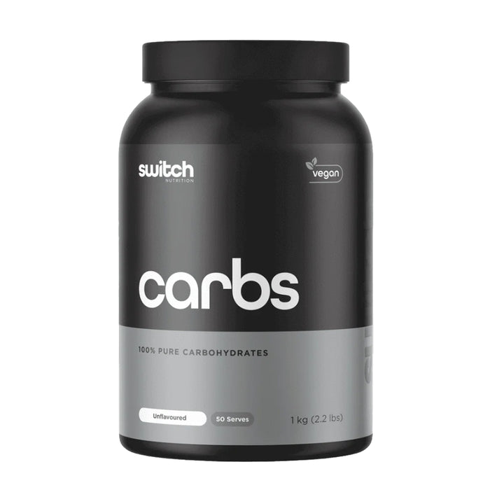 Switch Nutrition Carbs 1kg 50 serves, Wicked NRG
