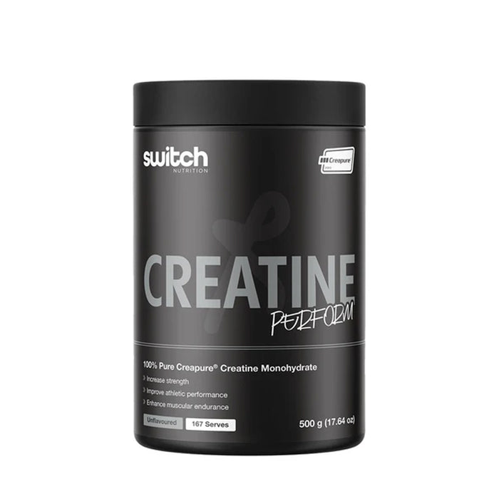 Switch Nutrition Creatine Perform CreaPure 500 Grams Wicked NRG