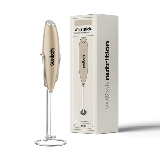 Switch Nutrition Hand Blender Wizz Stick Beige Wicked NRG,