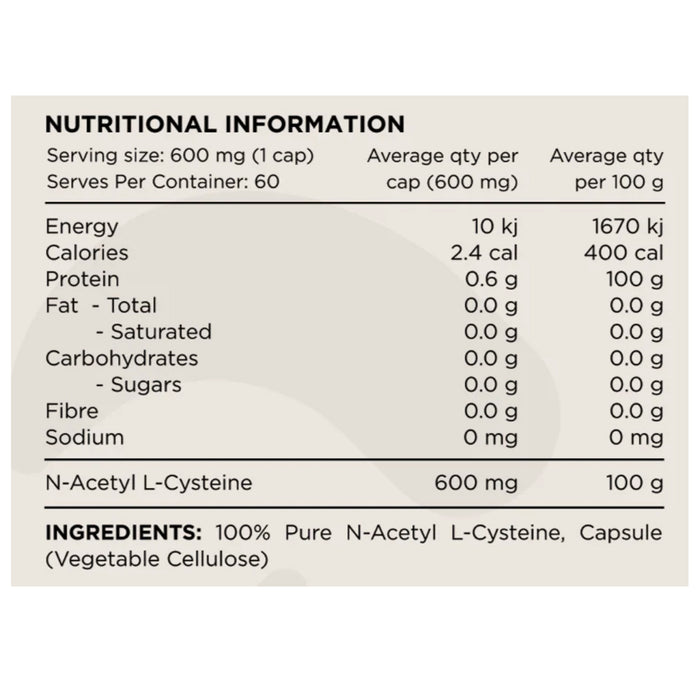 SWITCH NUTRITION Moringa Organic 100% Pure Unflavoured 150g 150 serves Nutritional Panel a Wicked NRG