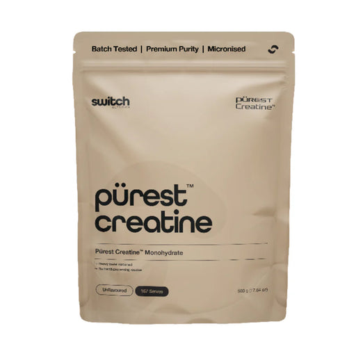 Switch Nutrition Purest Creatine 500g 167 Serves, Wicked NRG