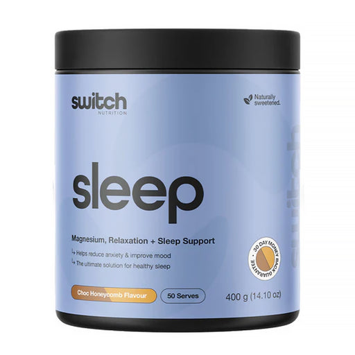 Switch Nutrition Sleep, Choc Honeycomb, 50 Serves, 400g Wicked NRG