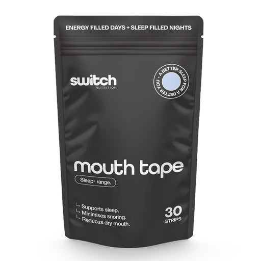 Switch Nutrition Sleep+ Mouth Tape 30 PKT Wicked NRG,