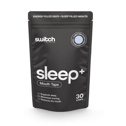 Switch Nutrition Sleep+ Mouth Tape 30 PKT Wicked NRG,