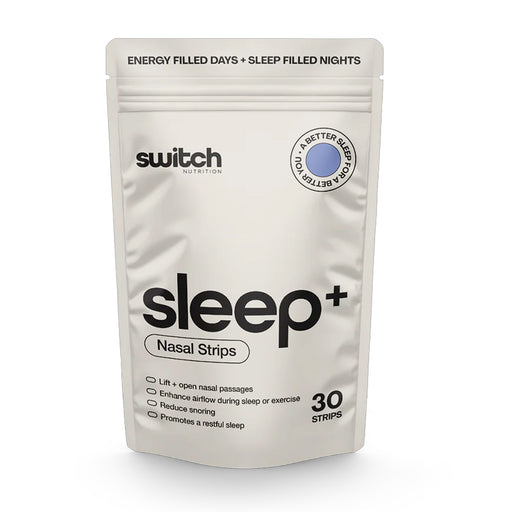 Switch Nutrition Sleep+ Nasal Strips 30 Strips Wicked NRG,