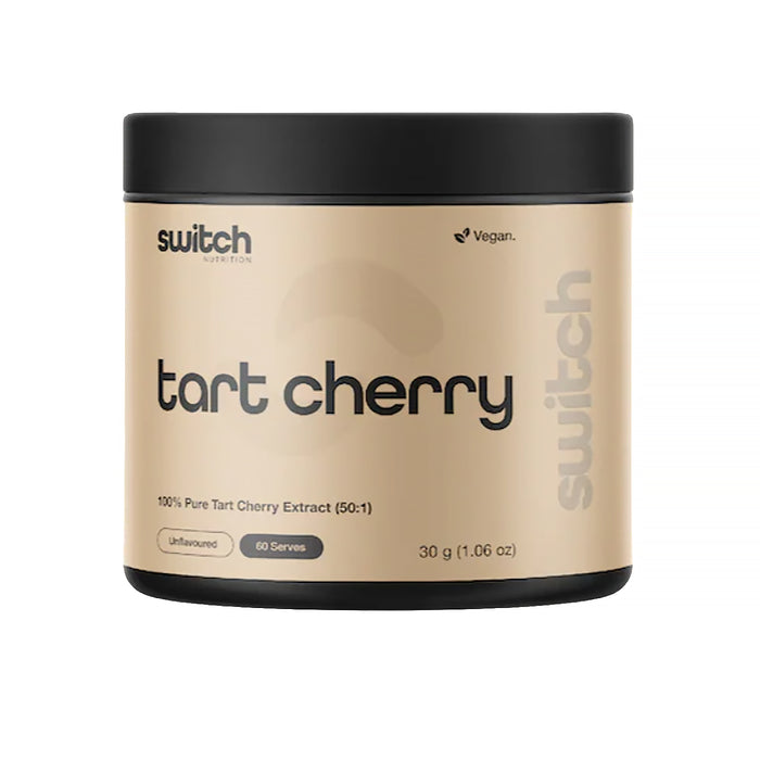 Switch Nutrition Tart Cherry Powder 60 Serves 30g, Wicked NRG