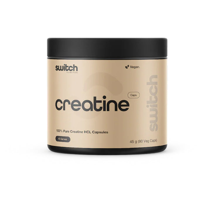 Switch Nutrition, Creatine HCL, 90 Capsules, 45 serves, Wicked NRG